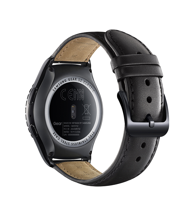 SAMSUNG Gear S2 classic Smart Watch, 170-200 mm, Schwarz