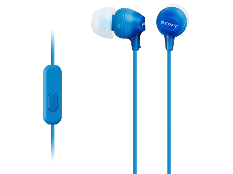 SONY MDR-EX15AP Blauw afbeelding