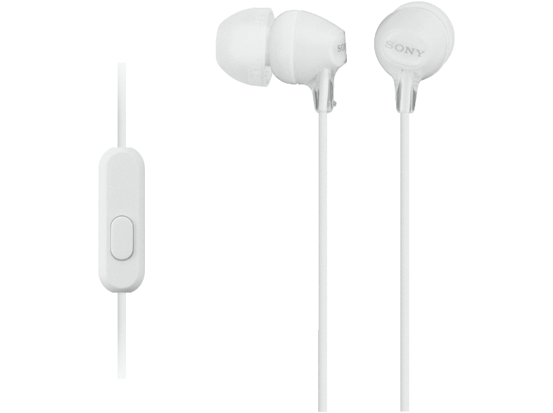SONY MDR-EX15AP Wit afbeelding