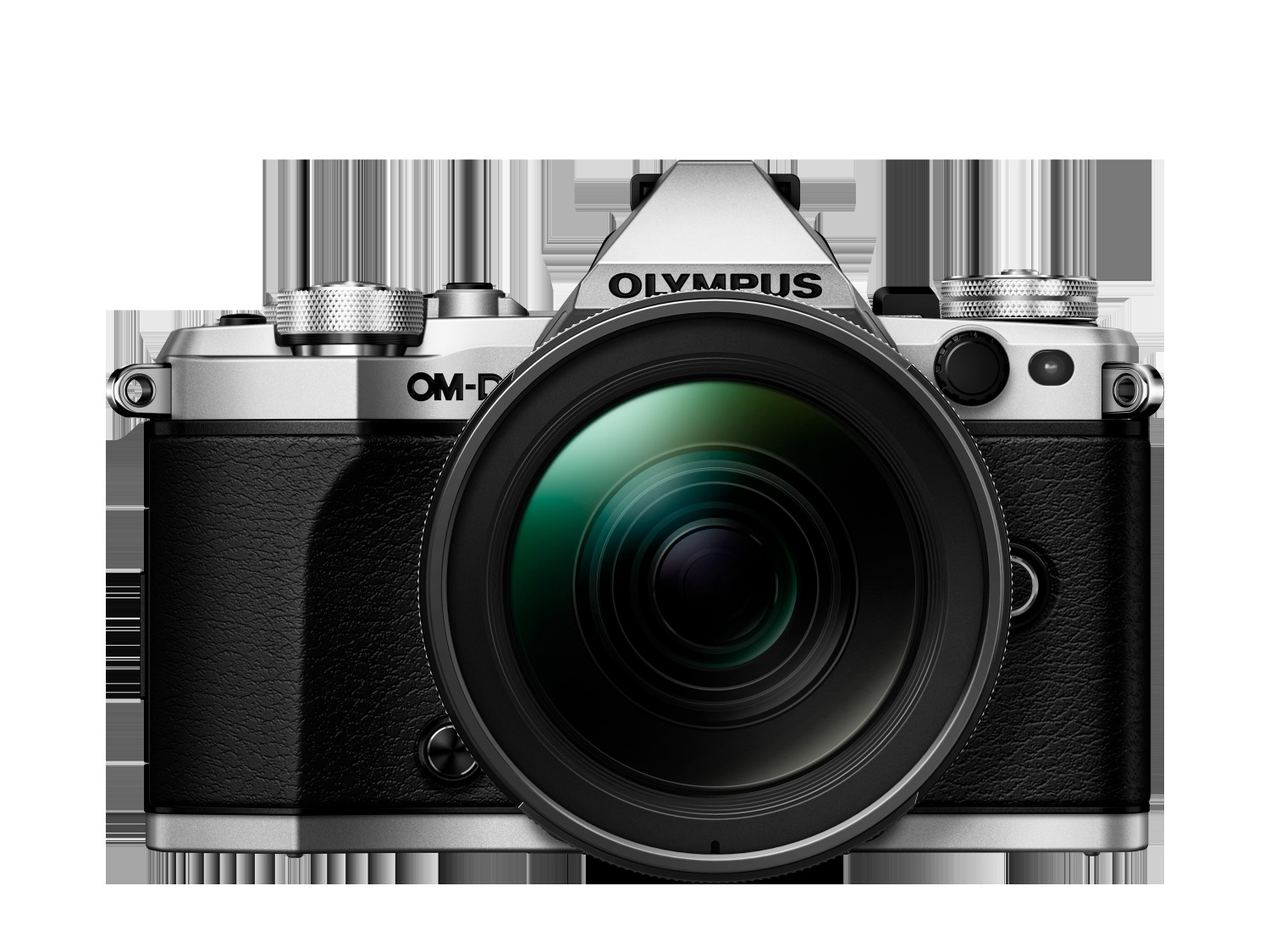 OLYMPUS OM-D E-M5 Mark II Systemkamera mit Objektiv 12-40 mm, 7,6 cm Display Touchscreen, WLAN