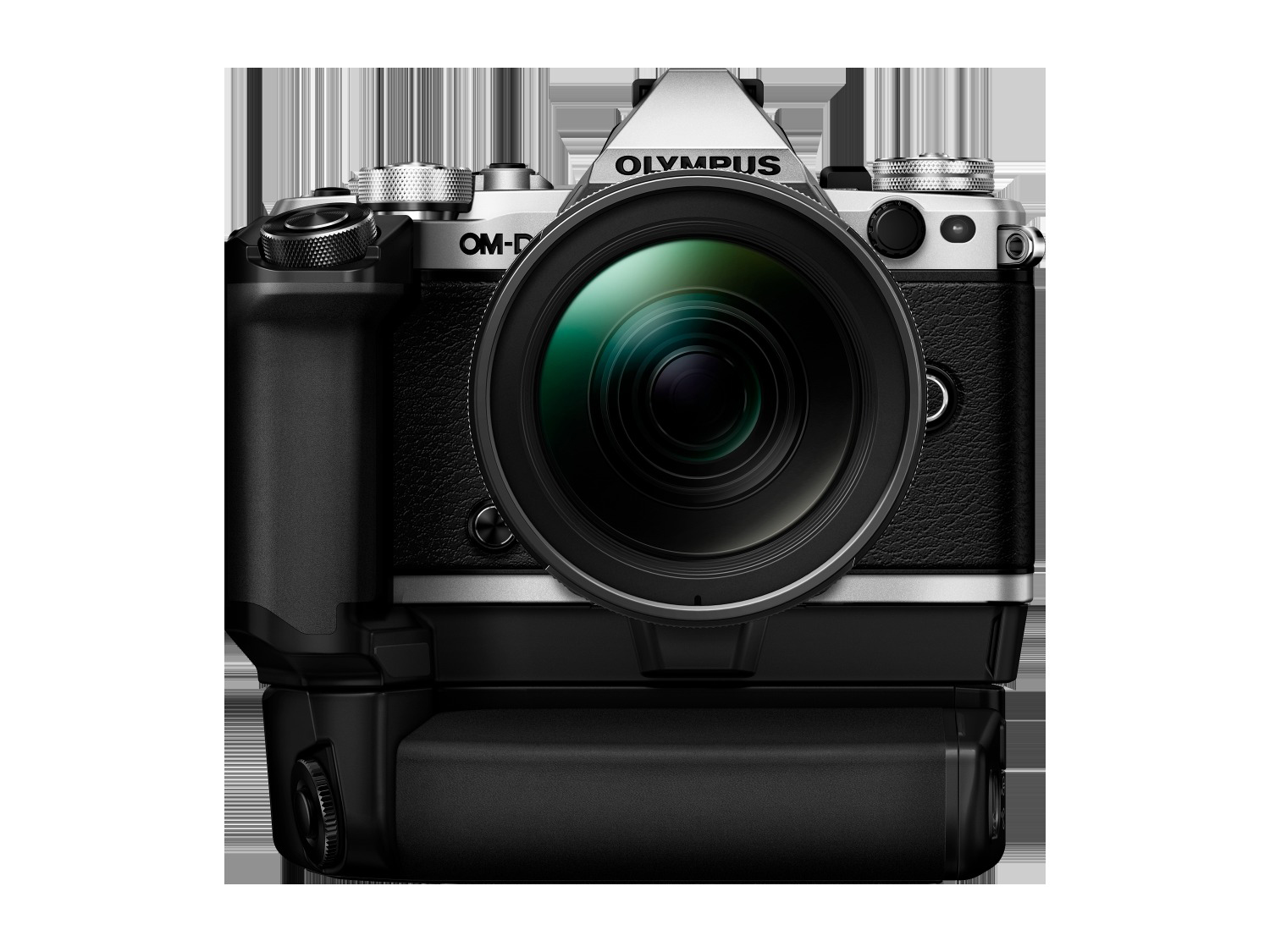OLYMPUS OM-D E-M5 Mark II Systemkamera mit Objektiv 12-40 mm, 7,6 cm Display Touchscreen, WLAN