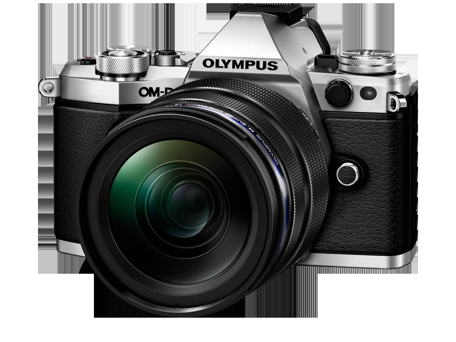 OLYMPUS OM-D E-M5 Mark II Systemkamera mit Objektiv 12-40 mm, 7,6 cm Display Touchscreen, WLAN