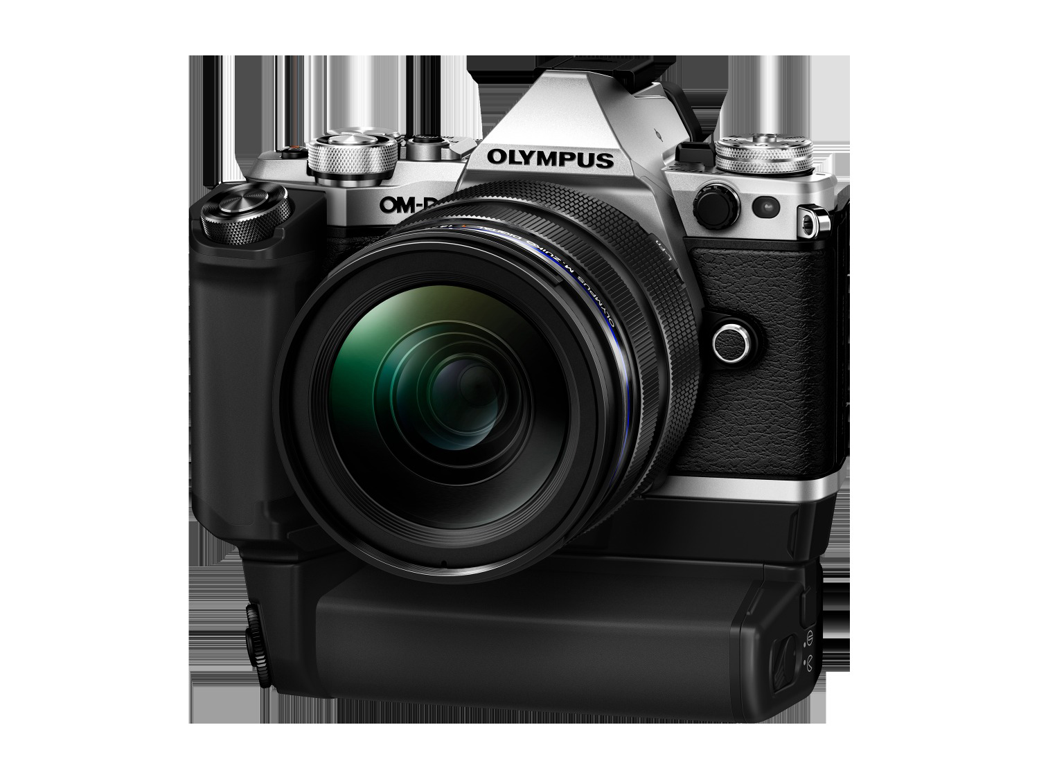 OLYMPUS OM-D E-M5 Mark II Systemkamera mit Objektiv 12-40 mm, 7,6 cm Display Touchscreen, WLAN