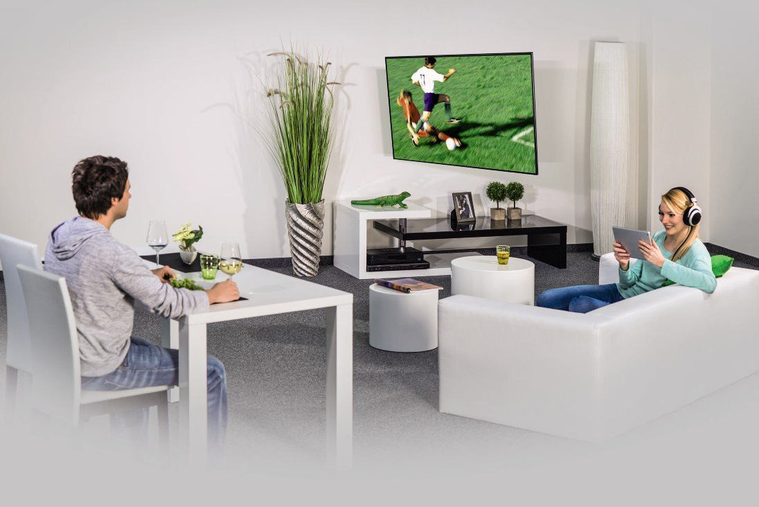HAMA Ultraslim Full Motion 50 inç Siyah TV Askı Aparatı