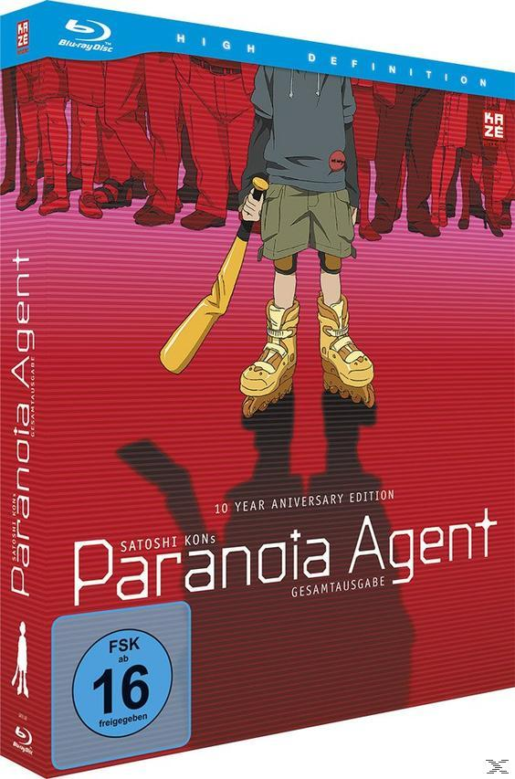 Anime-Filmcover: eine Figur mit einem Schläger auf rotem Hintergrund.