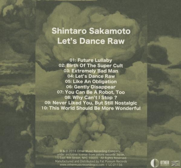 Shintaro Sakamoto - Let's Dance Raw  - (CD)