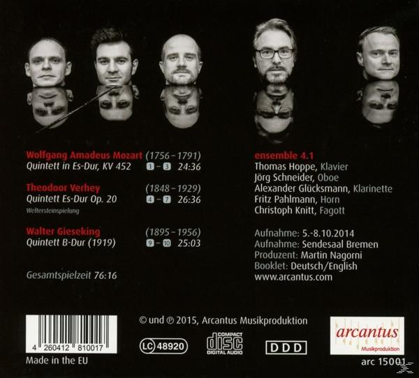 Ensemble 4.1 - Origins-Ursprünge  - (CD)