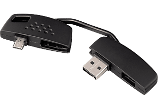 HAMA HM.115037 Şarj Kablosu Micro USB Piccolino Siyah