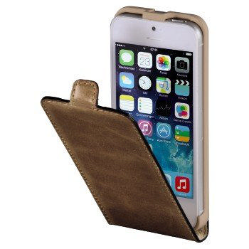 HAMA 119043 Prime Line iPhone 5/5s Kılıfı Kahverengi
