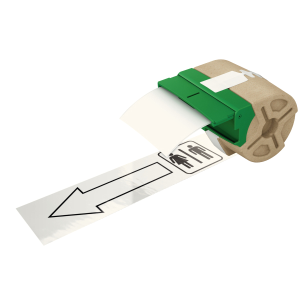 LEITZ Icon intelligente Endlos-Plastik-Etiketten 88 mm  Etikettenkartusche Weiß