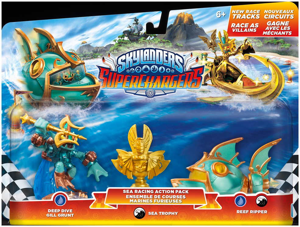 Skylanders SuperChargers Sea Racing Action Pack