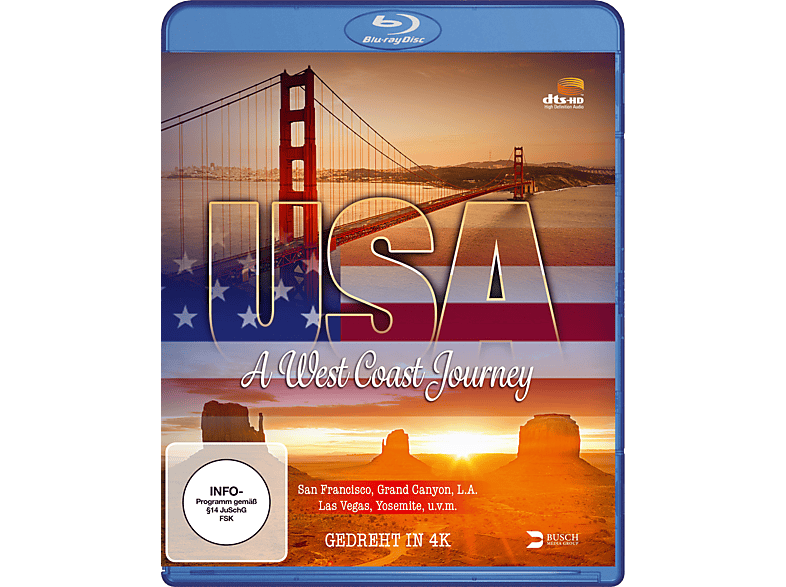 USA - A West Coast Journey Blu-ray