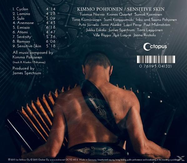 (CD) Kimmo Skin - Pohjonen - Sensitive