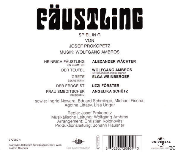 VARIOUS - Faeustling  - (CD)