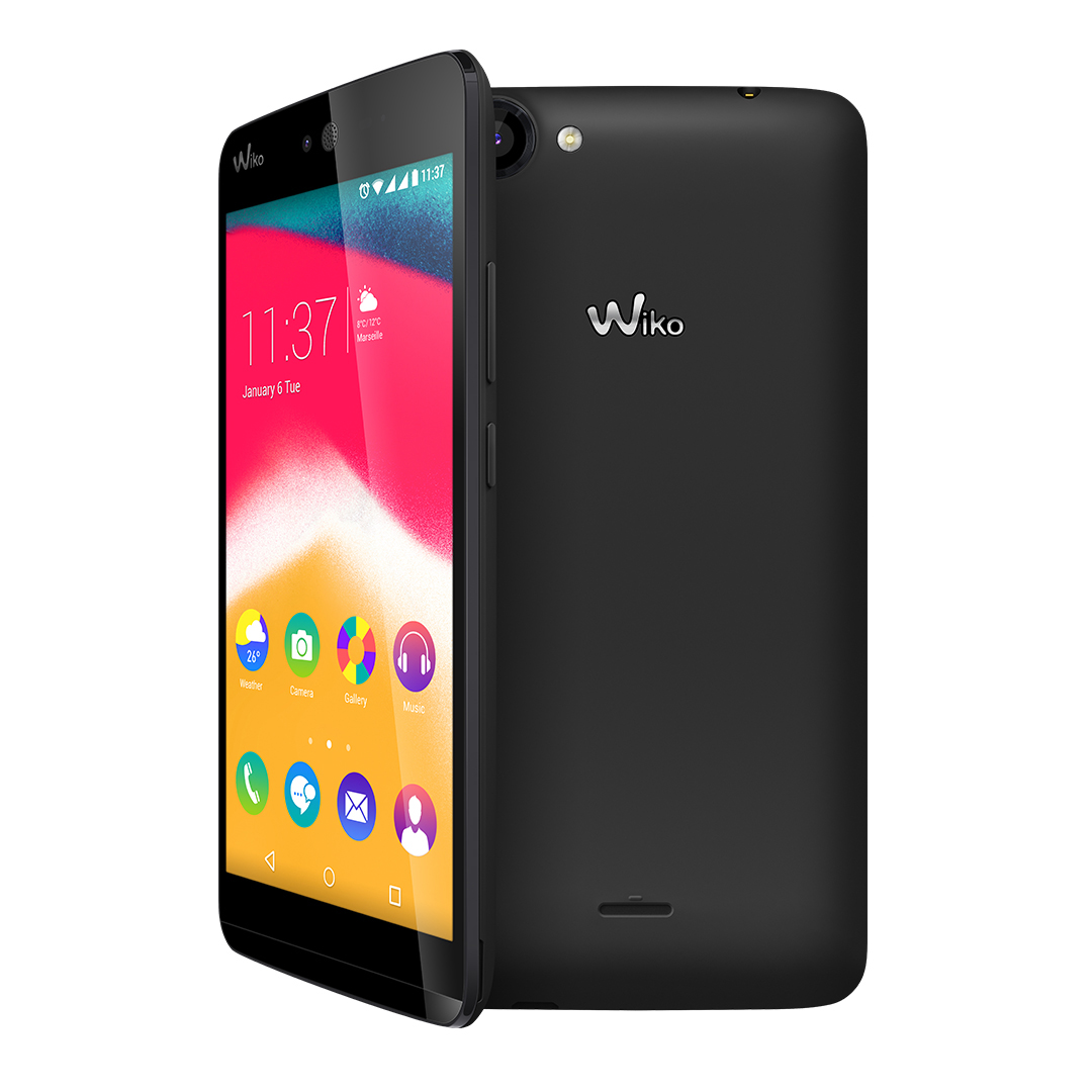 WIKO Rainbow Jam 8 GB Schwarz Dual SIM