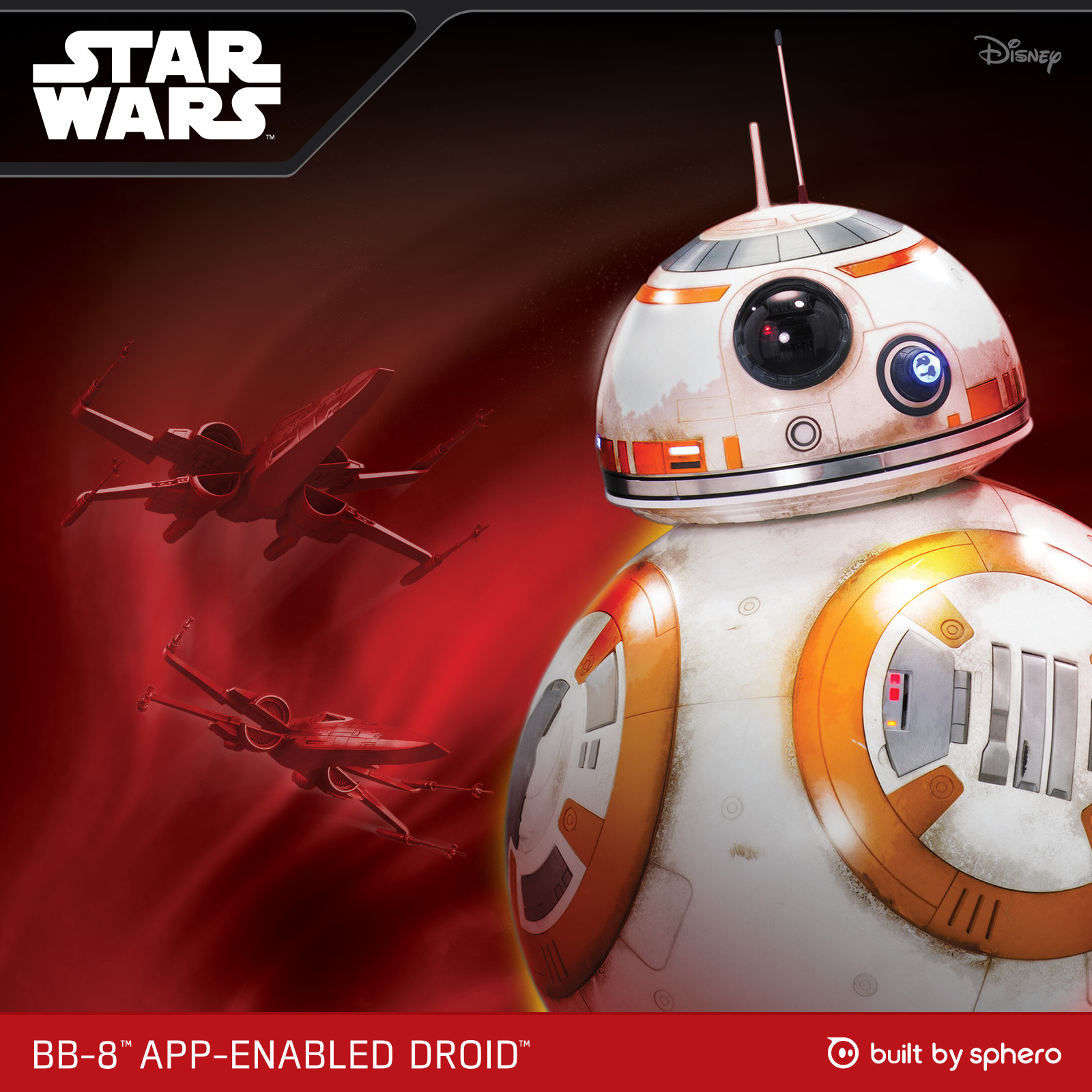 SPHERO Droid BB-8 Roboter, Weiß/Orange