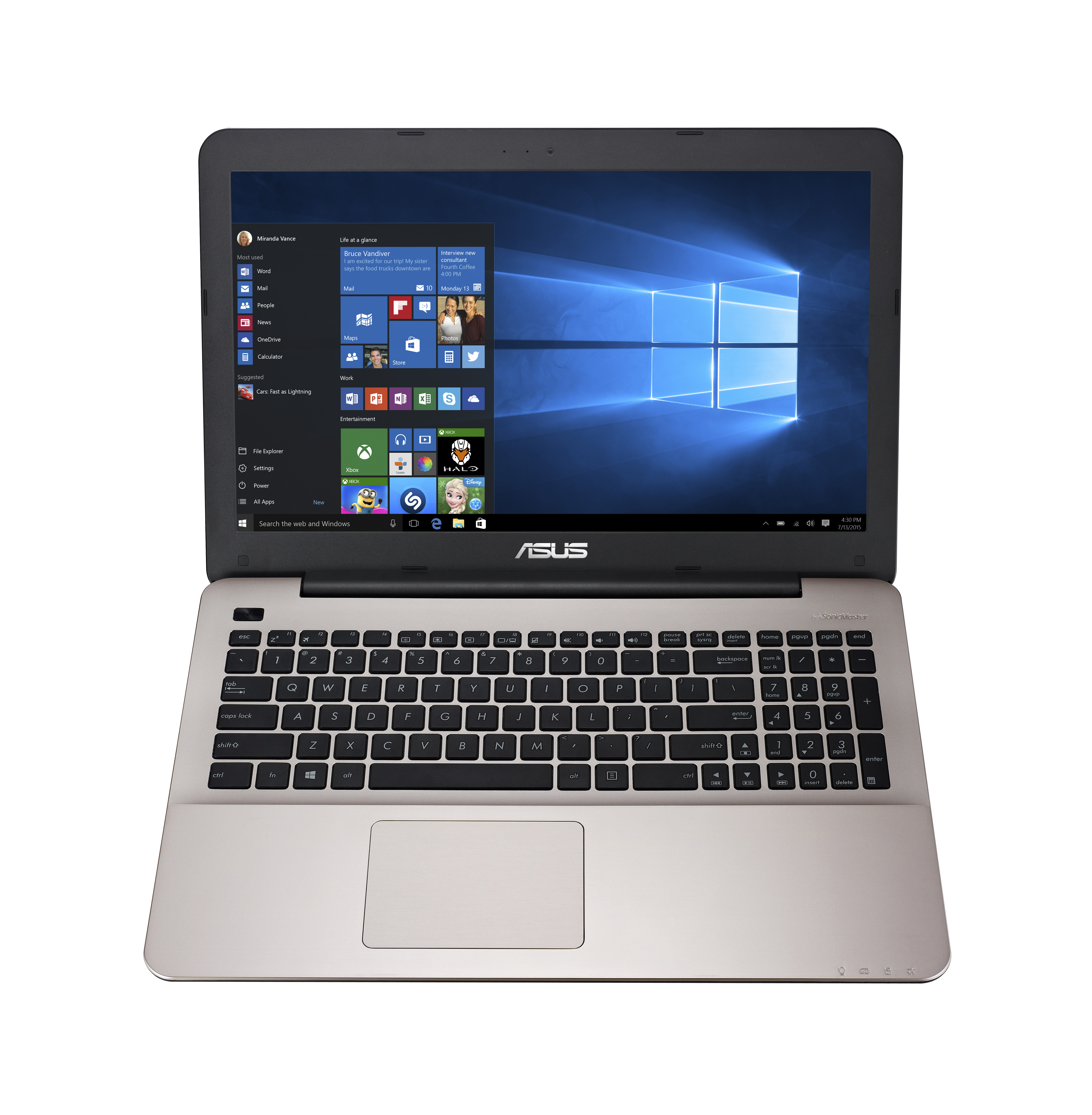 ASUS R556UA-XX139T - 15,6 Zoll - Intel® Core™ i5 i5-6200U - 8 GB - 1 TB - Intel® HD 520 - Windows 10 Home (64 Bit)