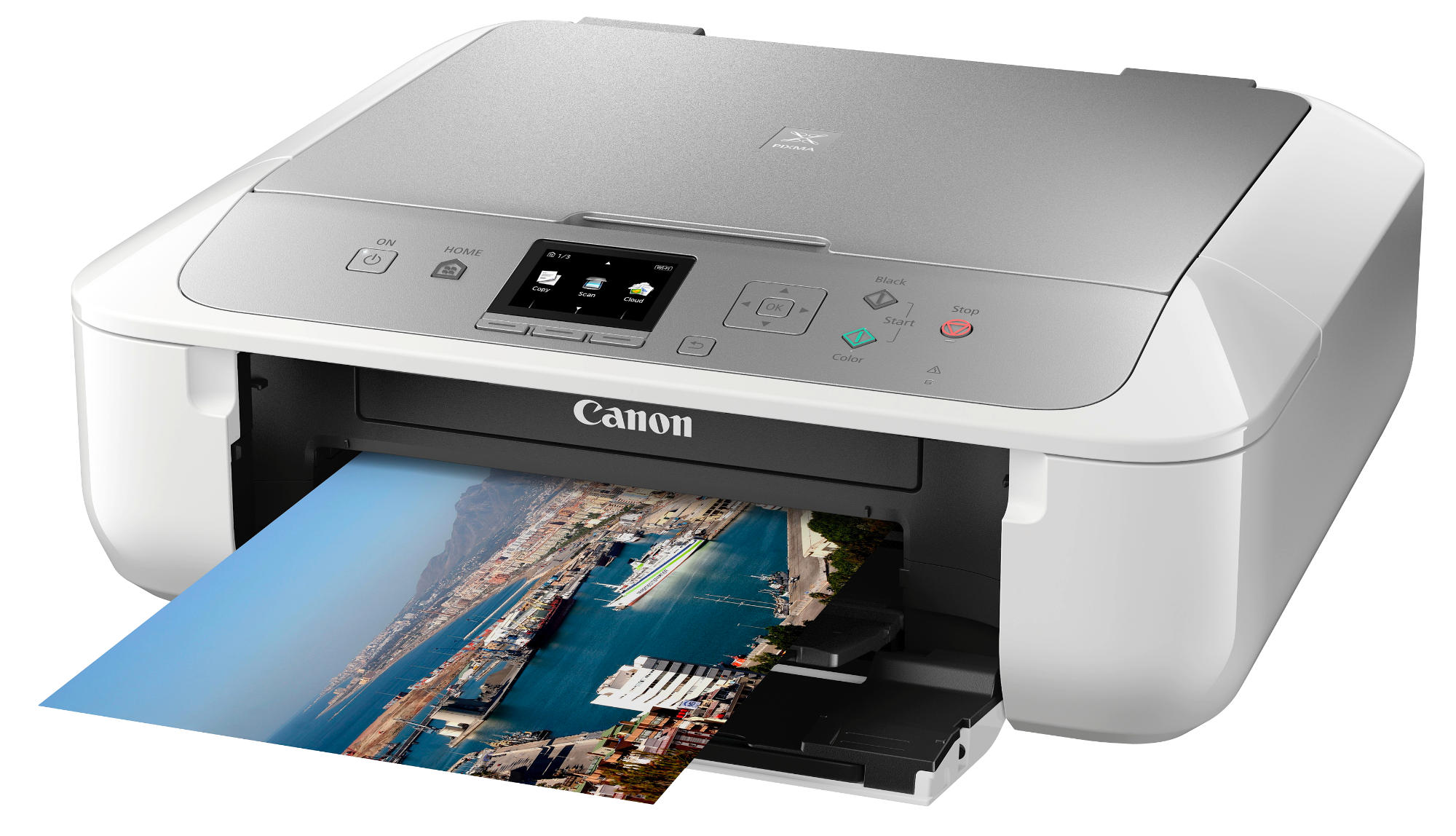 CANON PIXMA MG5753 Tintenstrahl 3-in-1 Tinten-Multifunktionsdrucker WLAN Netzwerkfähig