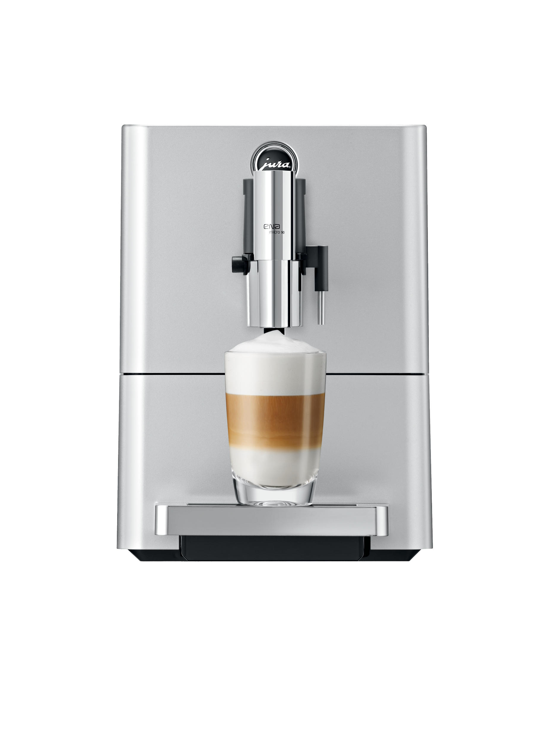 JURA ENA Micro 90 Kaffeevollautomat Micro Silver