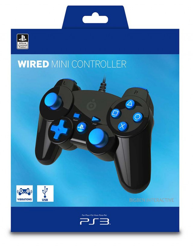 BIGBEN BB343526 PS3 Mini-Controller, PS3 Mini-Controller, Schwarz