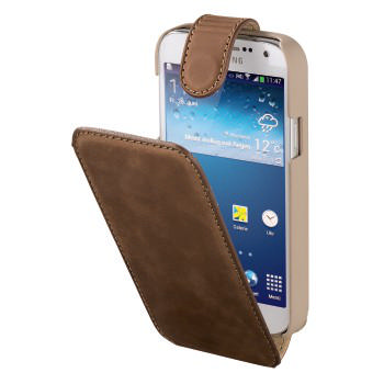 HAMA MM Samsung Galaxy S4 Mini Prime Line Koruyucu Kılıf Kahverengi