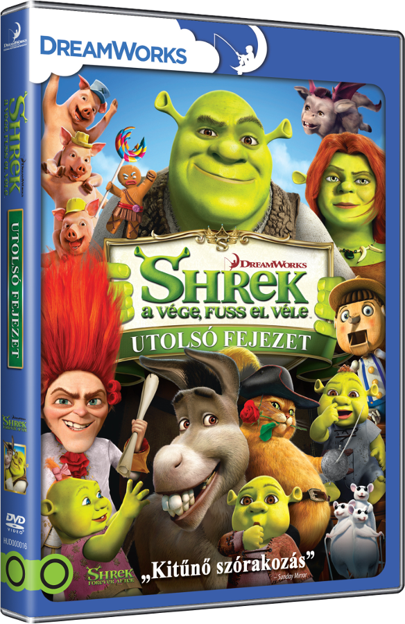 Shrek a vége, fuss el véle (DVD)