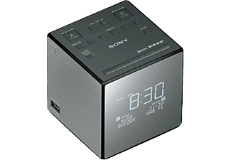SONY Radio-réveil portable DAB+ Noir (XDRC1DBP.CED)