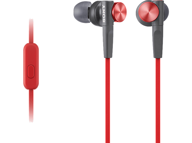 SONY Oortjes Extra Bass Rood (MDR-XB50APR)