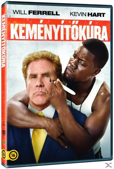 Filmborító: Will Ferrell és Kevin Hart, Hart rajzol Ferrell arcára.