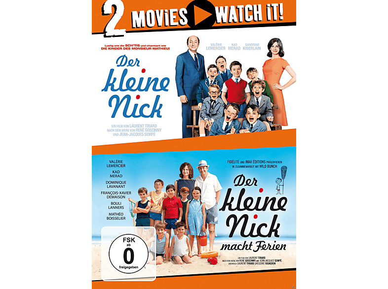 Der kleine Nick / Der kleine Nick macht Ferien DVD