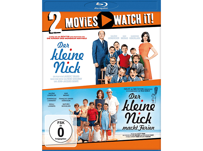 Der kleine Nick / Der kleine Nick macht Ferien Blu-ray