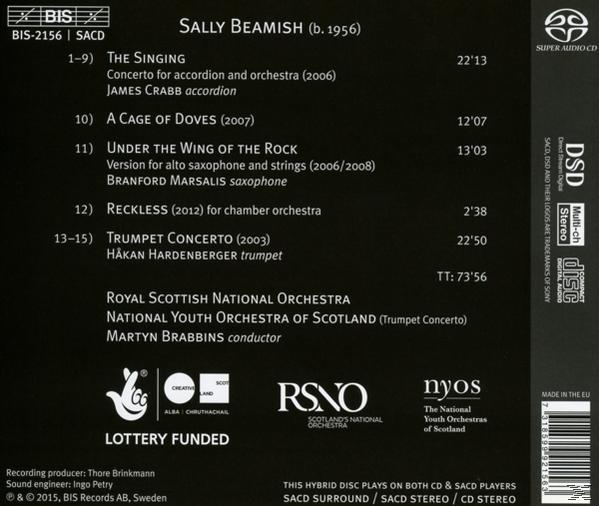 Crabb/Marsalis/Harde - The Singing  - (SACD Hybrid)