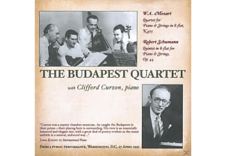 Budapest String Quartet - Klavierquartette 1 & 2/Klavierquinte  - (CD)