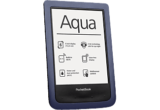 POCKETBOOK 640 Aqua vízálló e-book olvasó, sötétkék