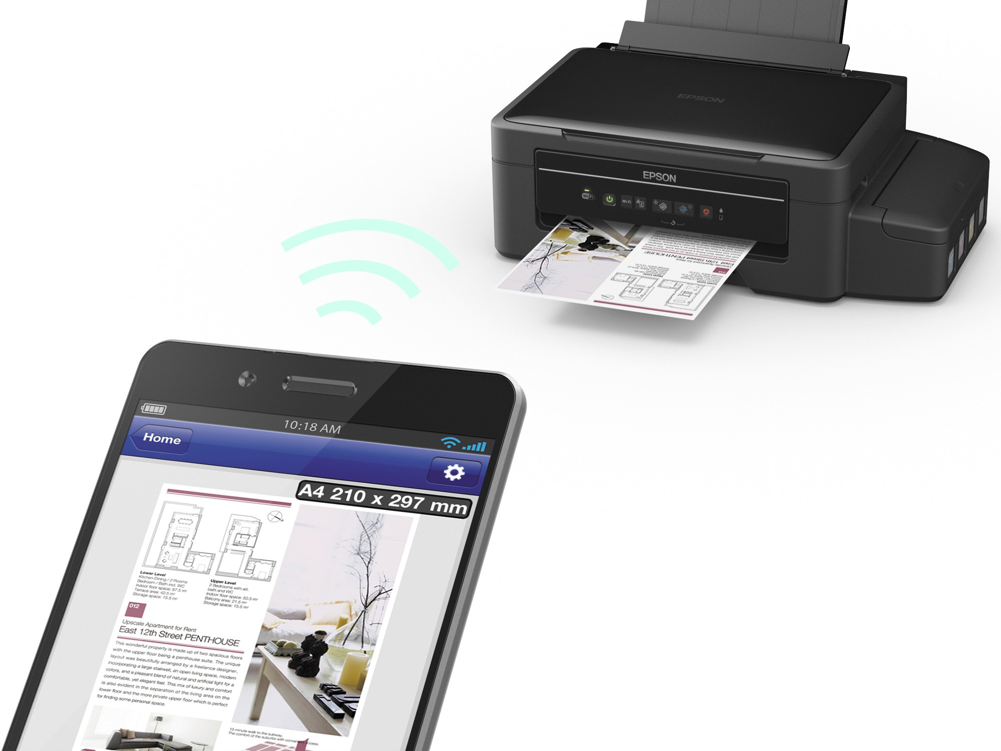 EPSON EcoTank ET-2500 3-in-1 Tinten-Multifunktionsdrucker