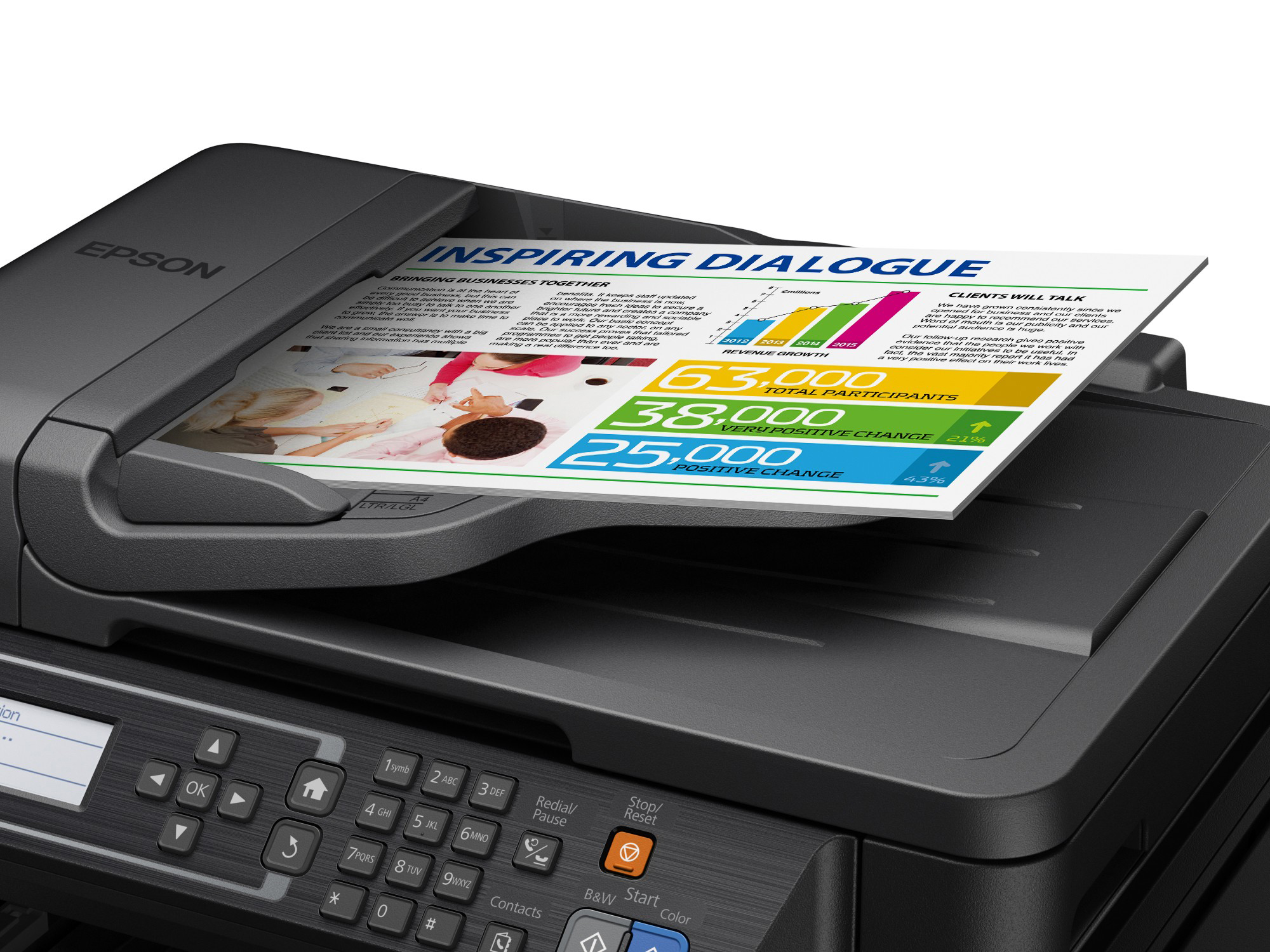 EPSON EcoTank ET-4550 4-in-1 Tinten-Multifunktionsdrucker