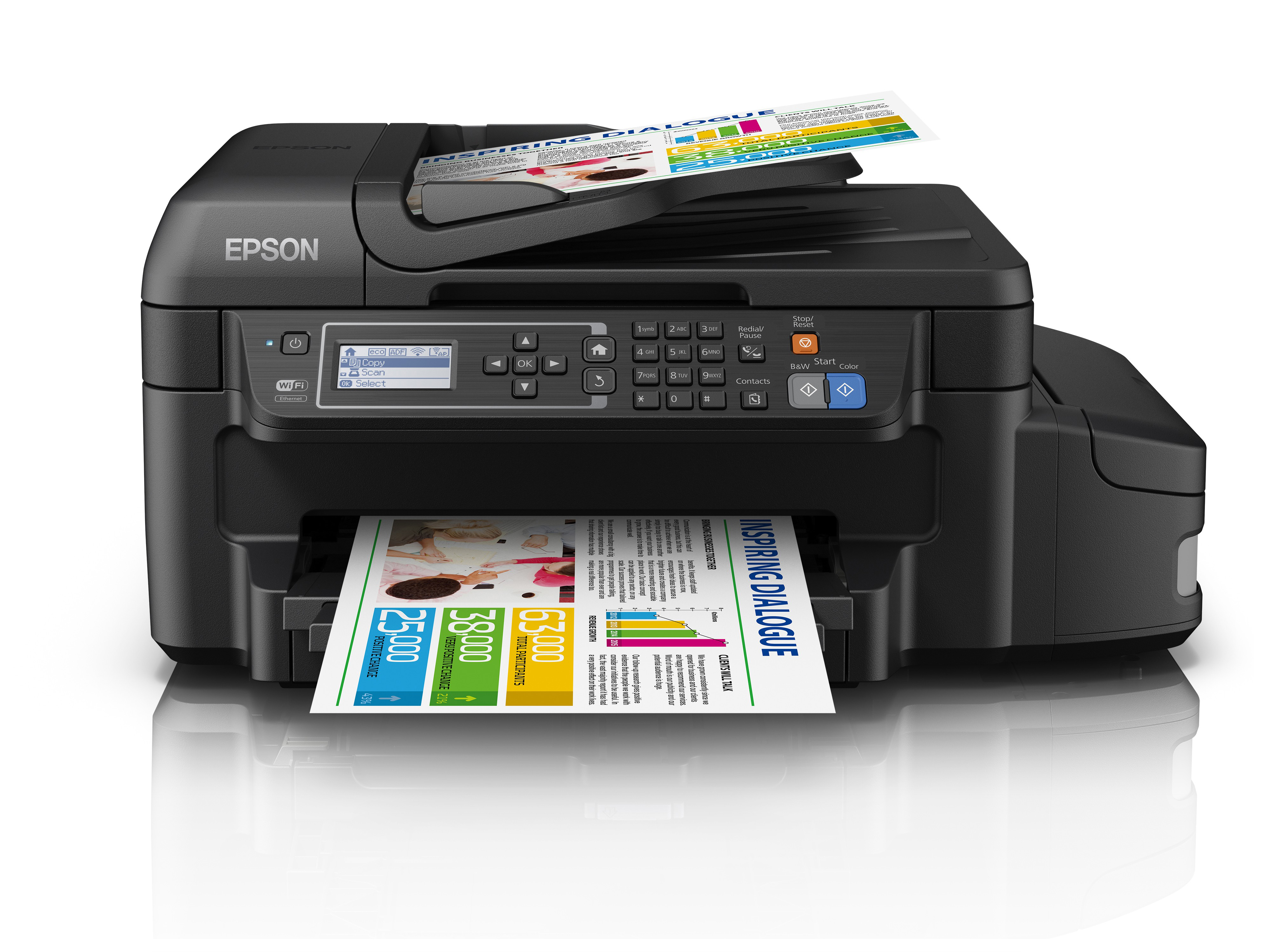 EPSON EcoTank ET-4550 4-in-1 Tinten-Multifunktionsdrucker