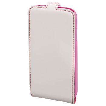 HAMA MM Samsung Galaxy S4 Uyumlu Koruyucu Kılıf Guard Case Beyaz Pembe