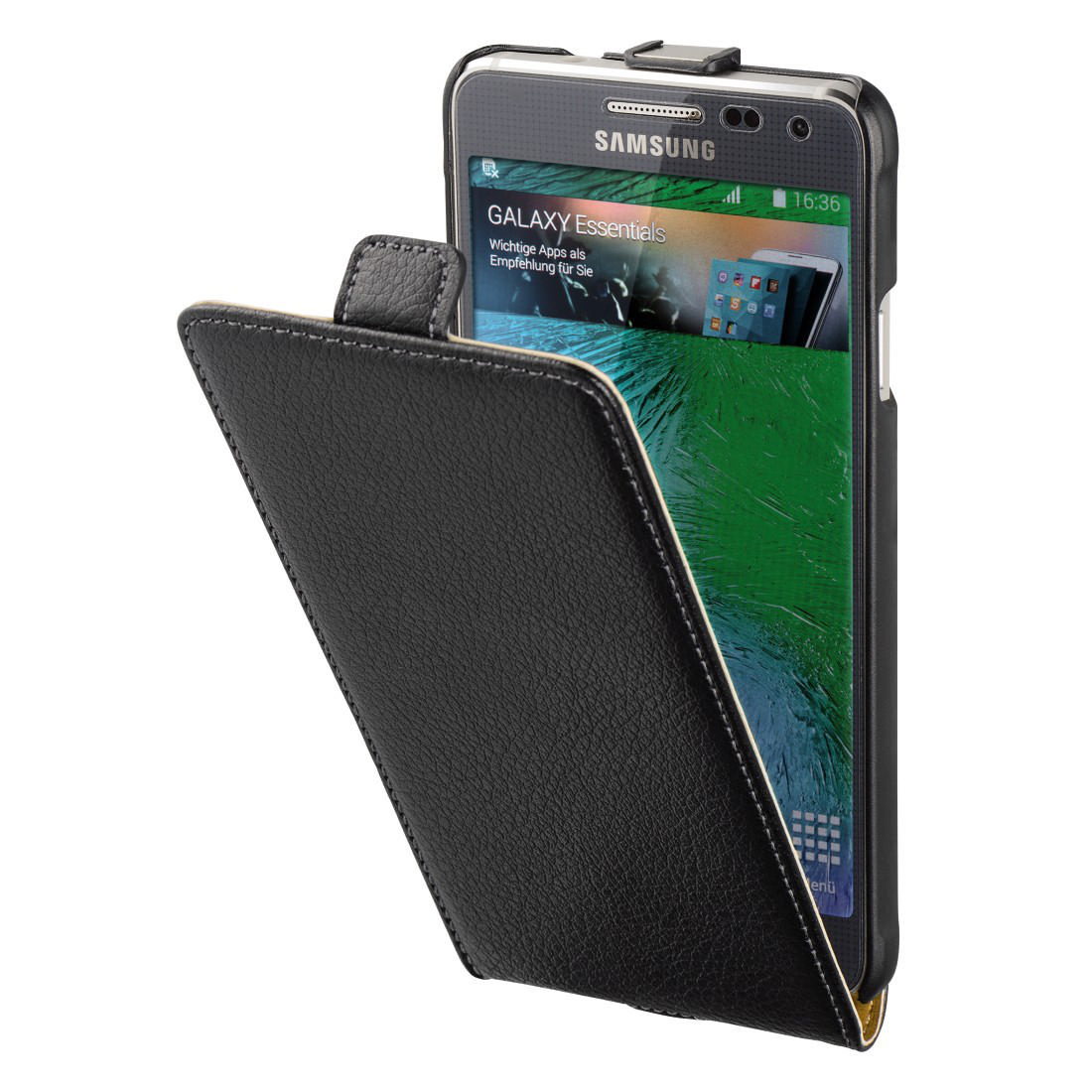 HAMA MM 135303 Galaxy Alpha Flap Booklet Koruyucu Kılıf Siyah