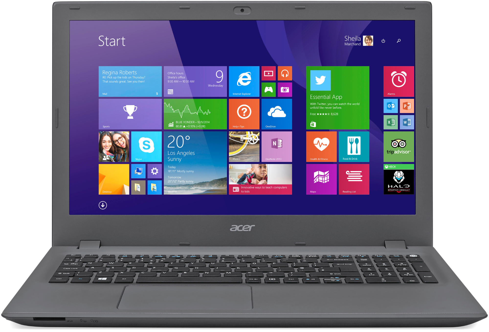 ACER Aspire E 15 (E5-573G-590F) - 15,6 Zoll - Intel® Core™ i5 i5-4210U - 8 GB - Windows 10 Home (64 Bit)