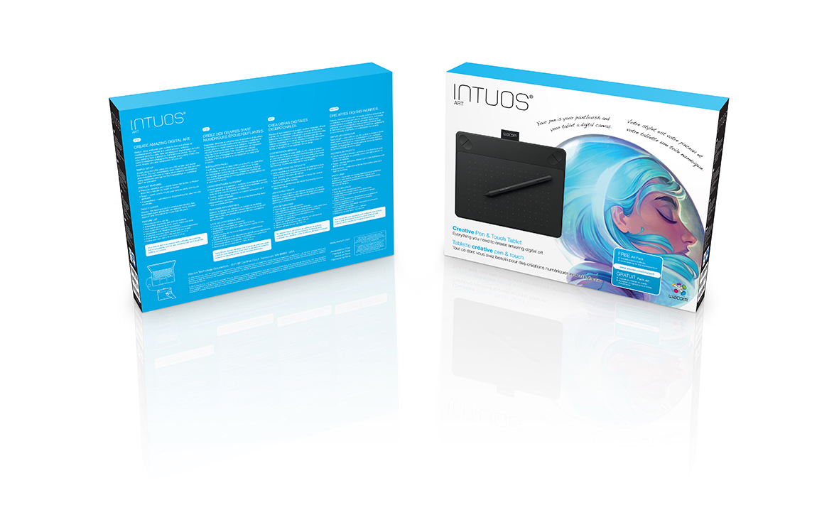 WACOM Intuos Art Grafiktablet, Schwarz