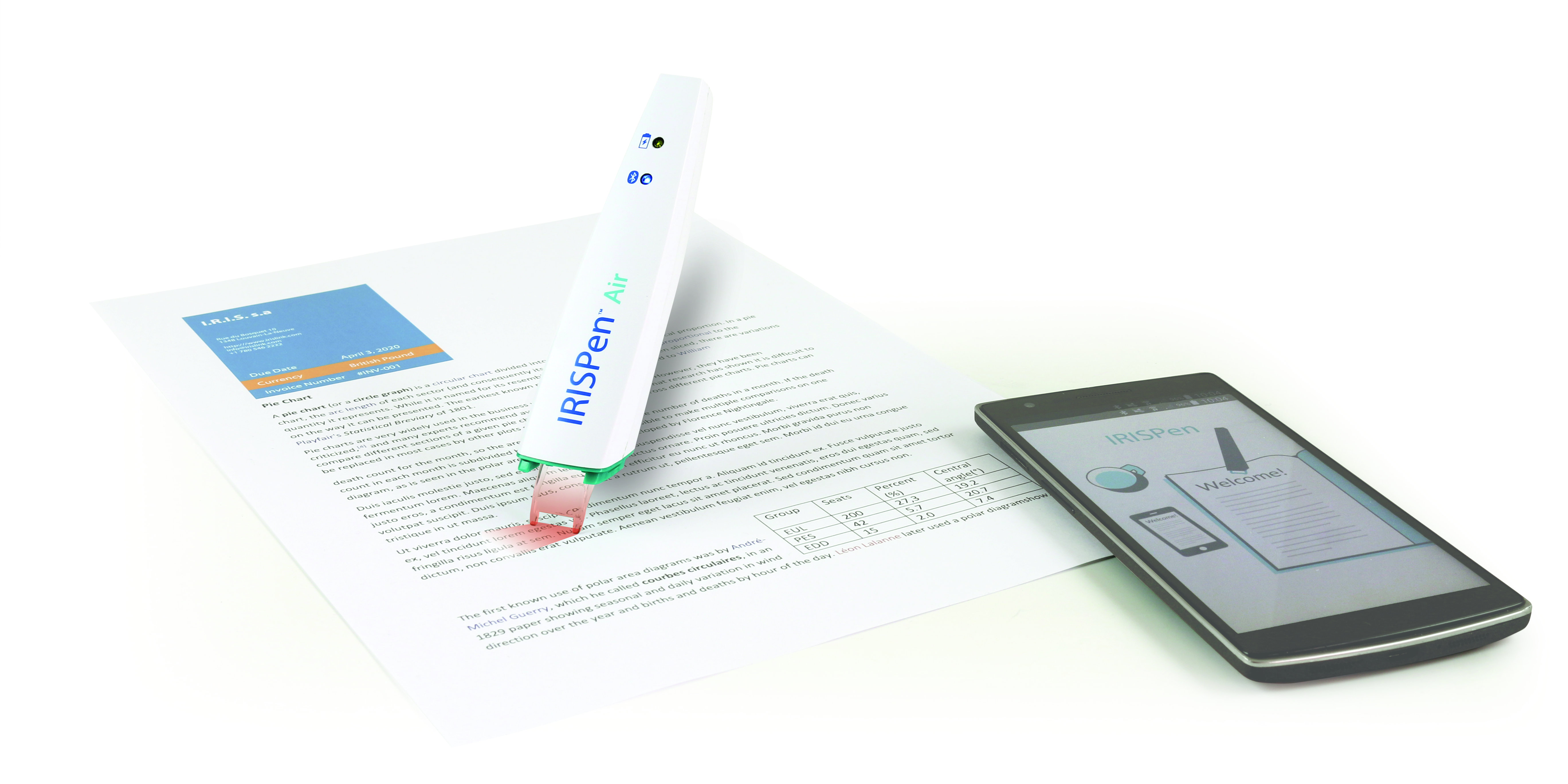 IRIS IRISPEN AIR 7 Pen-Scanner 