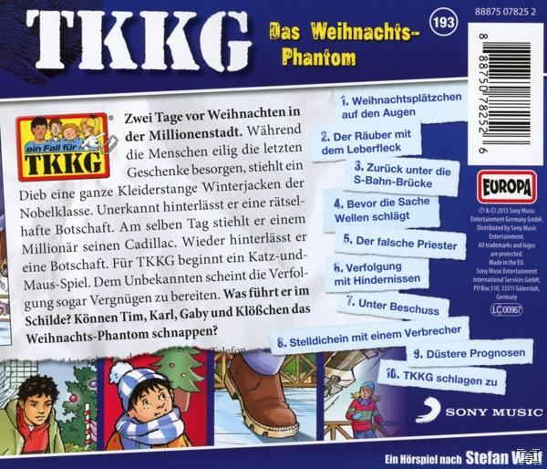 Tkkg - Das Weihnachts-Phantom (Folge 193)  - (CD)