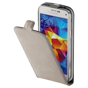 HAMA MM Samsung Galaxy S5 Mini Uyumlu Koruyucu Kılıf Prime Line Kirli Beyaz