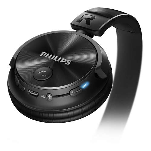 PHILIPS SHB3060BK/00, On-ear Headset Bluetooth Schwarz