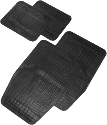 HOMASITA Autószőnyeg 4 darabos készlet, univerzális, PVC