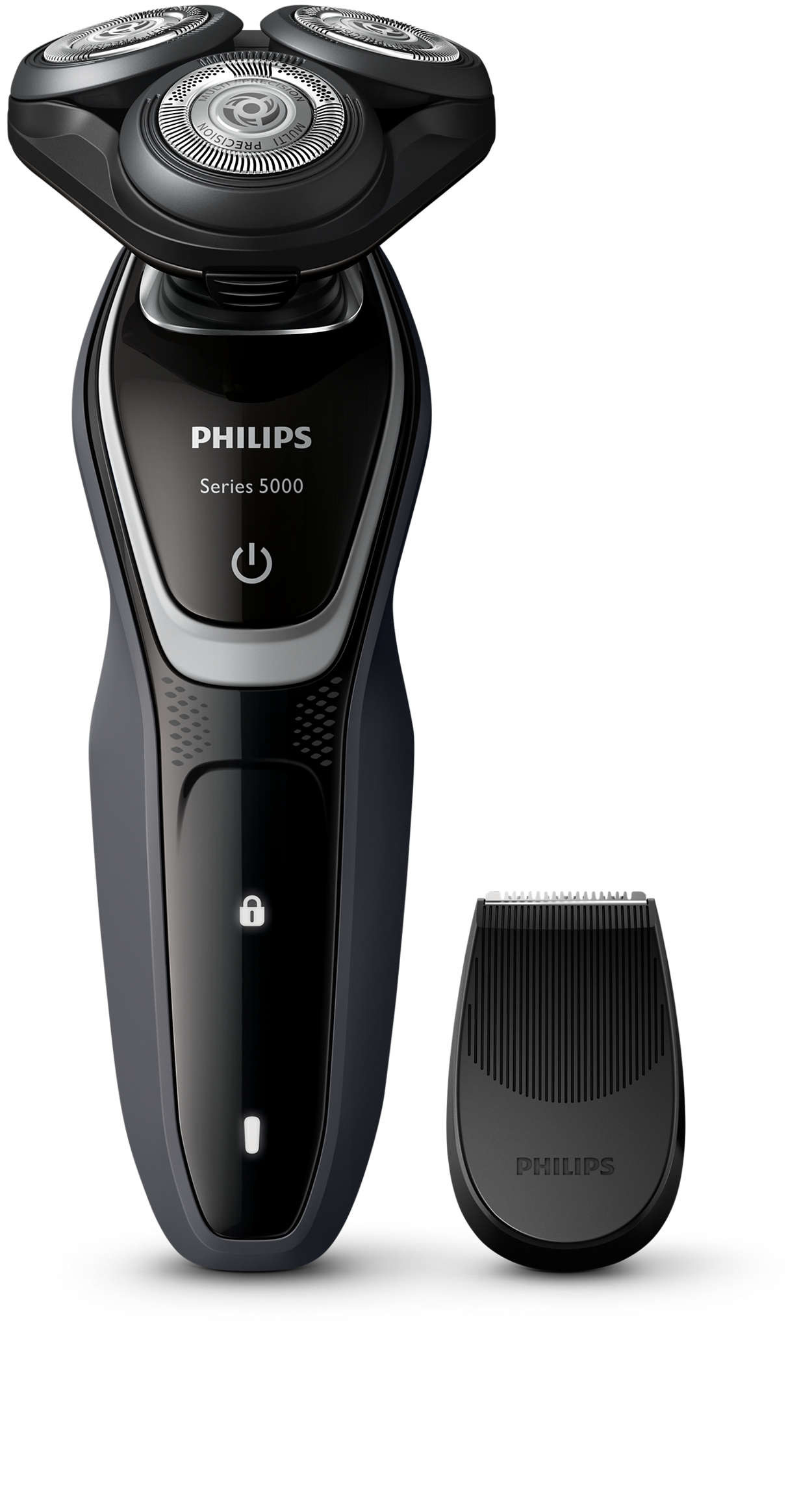PHILIPS S5110/06 Rasierer Charcoal Pike (MultiPrecision-Klingensystem)
