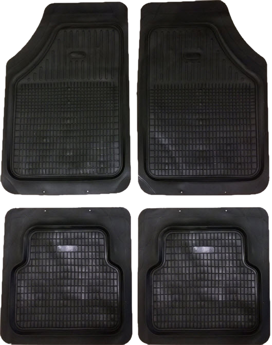 HOMASITA Autószőnyeg 4 darabos készlet, univerzális, PVC