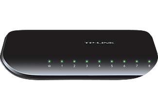 TP-LINK TL-SG1008D V6.0 8-PORT GIGABIT SWITCH - Desktop Switch (Schwarz)