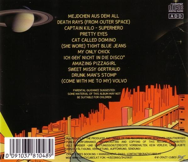 The Crazy Cubes - Mejdchen Aus Dem All  - (CD)